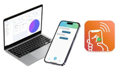 KeyReg Logo orange de la solution de gestion de clés KeyReg